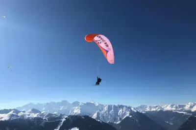 Vol en parapente biplace avec Flyverbier - Photo 2