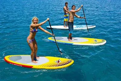 Stand up paddle avec Aventure Gruyère