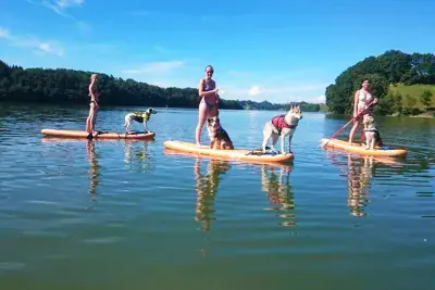 Stand up paddle avec Aventure Gruyère - Photo 3
