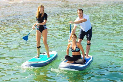 Stand up paddle avec Aventure Gruyère - Photo 4