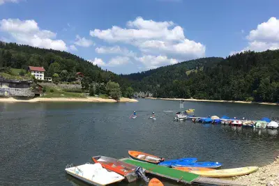 Stand up paddle sur le Doubs
