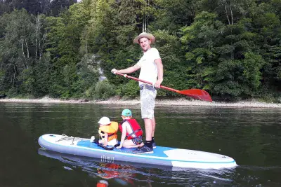 Stand up paddle sur le Doubs - Photo 4