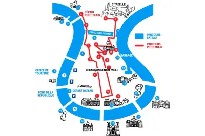 Croisière sur la boucle du Doubs et visite de Besançon en Petit Train - Photo 5