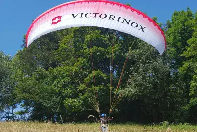 Vol en parapente avec Jura Evasion
