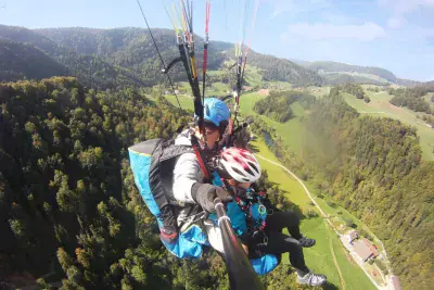 Vol en parapente avec Jura Evasion - Photo 2